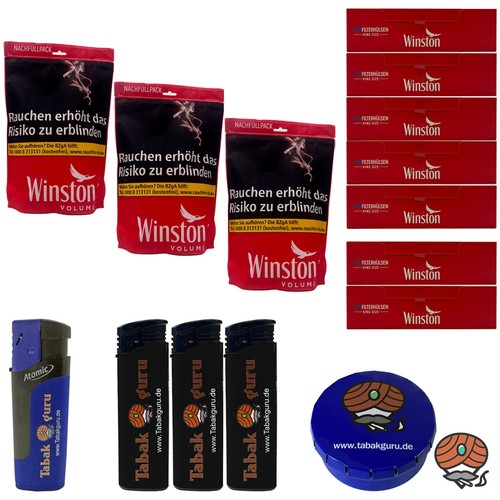 Winston red rot volumentabak - winston, red/rot